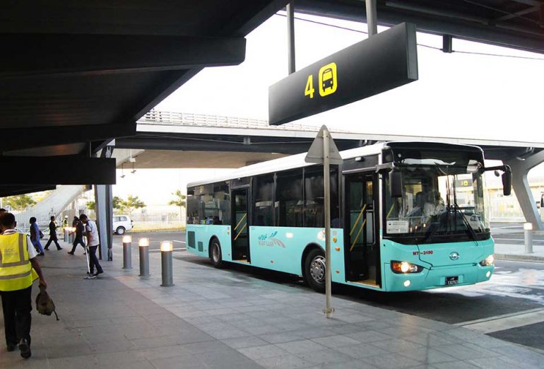 No cars allowed to park outside arrivals or departures at Hamad Airport