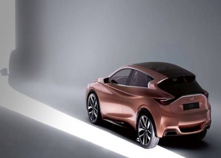 Infiniti Q30 Premium Active Compact set for Frankfurt IAA 2015 premiere